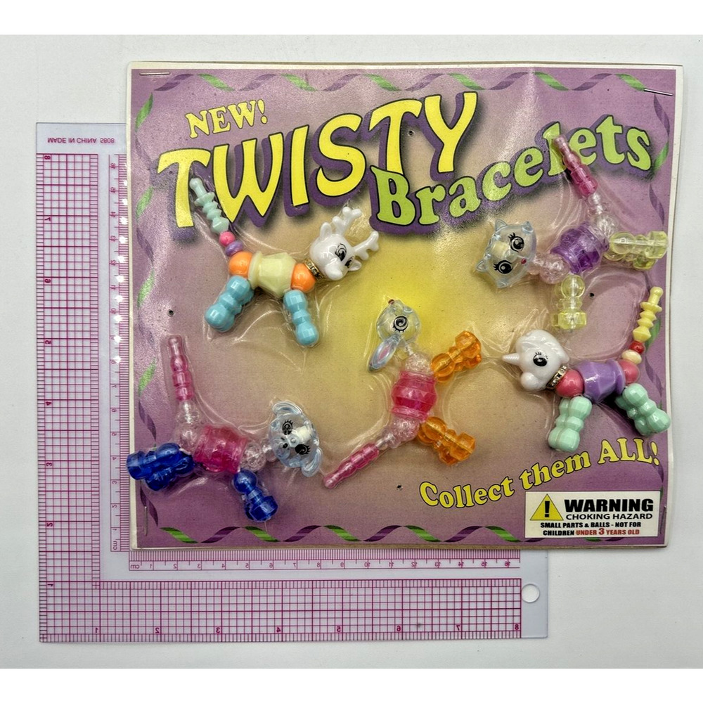 Vintage Vending Display Board Twisty Bracelets 0038